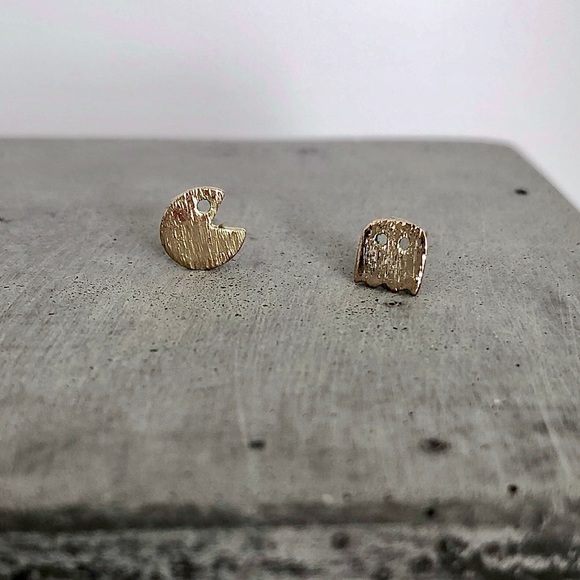 Jewelry - PAC Man Stud Earrings